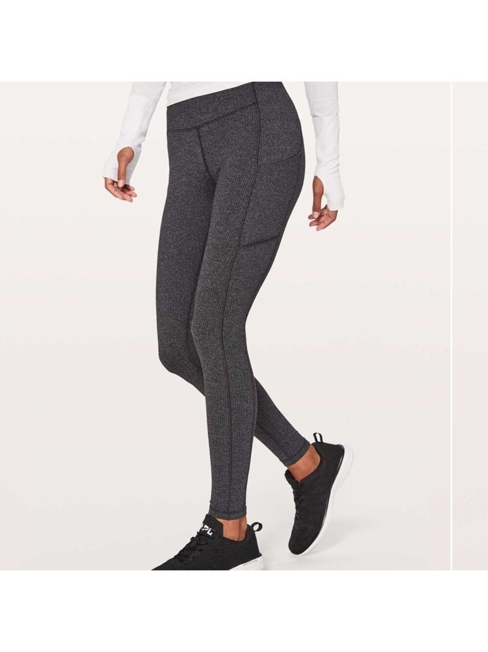 Lululemon Speed Up Tight in Grey Sz 8